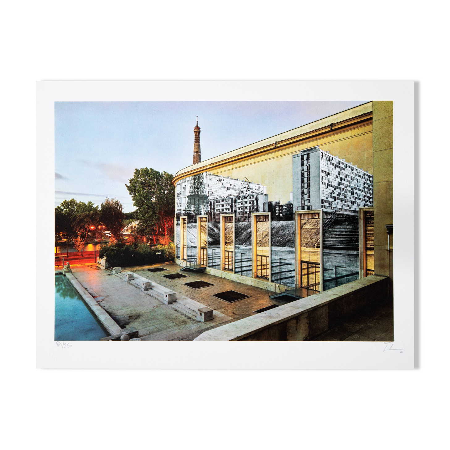 JR: Palais de Tokyo - Original signed lithograph