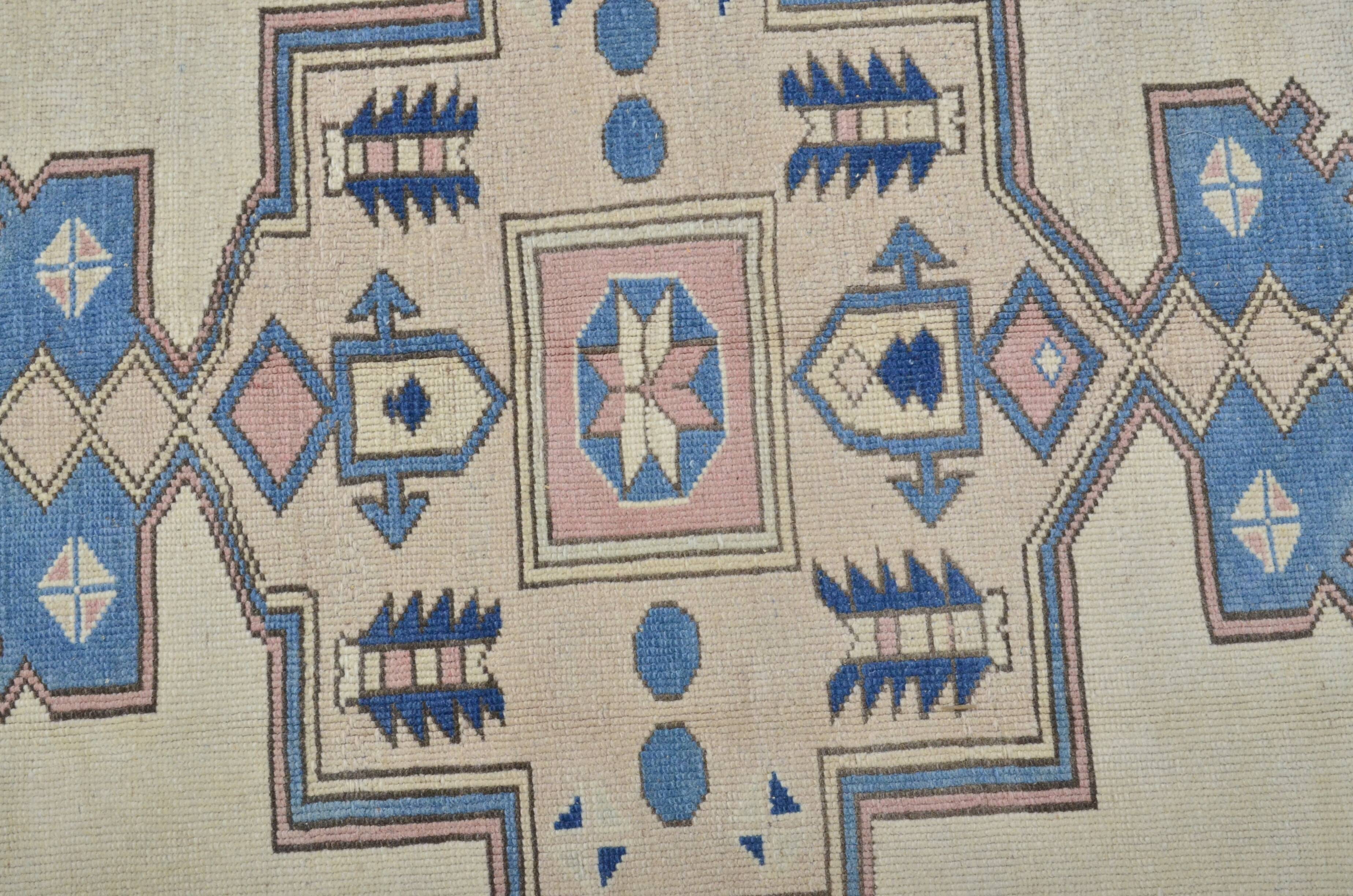 Large Vintage Oushak Rug sku 3520