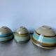 Lot of 3 scandinavian midcentury bowls in stoneware