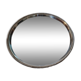 50s silver metal tray