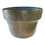 Ancien cache pot en laiton