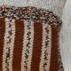 Set of 2 knitted wool cushions