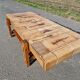 Vintage coffee table by Roger Capron, herbarium model