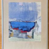 Mowan 1966 - Signed artist's proof - Abstract lithograph