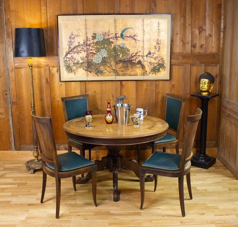 Pedestal table Louis-Philippe style 20th century