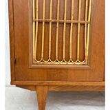 Vintage rattan cabinet