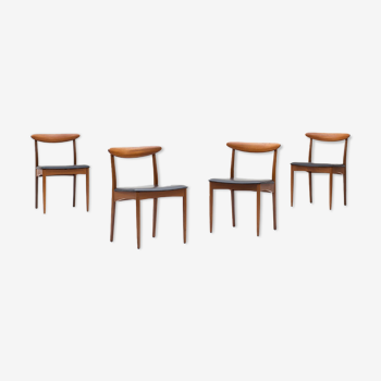 Set of 4 dining chairs by Greaves and Thomas, UK, 1960’s