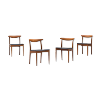 Set of 4 dining chairs by Greaves and Thomas, UK, 1960’s