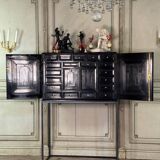 Antwerp Cabinet In Ebony And Bone, 17th Century