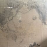 Planisphere of the naval hydrographic service