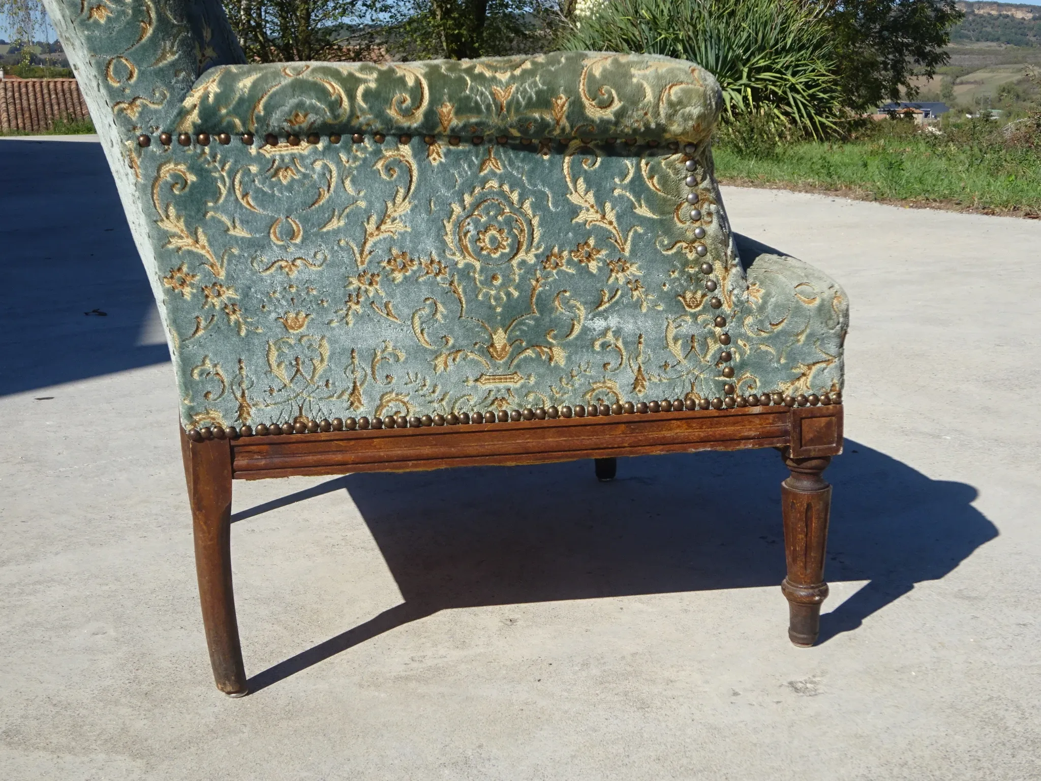 Napoleon III style armchair