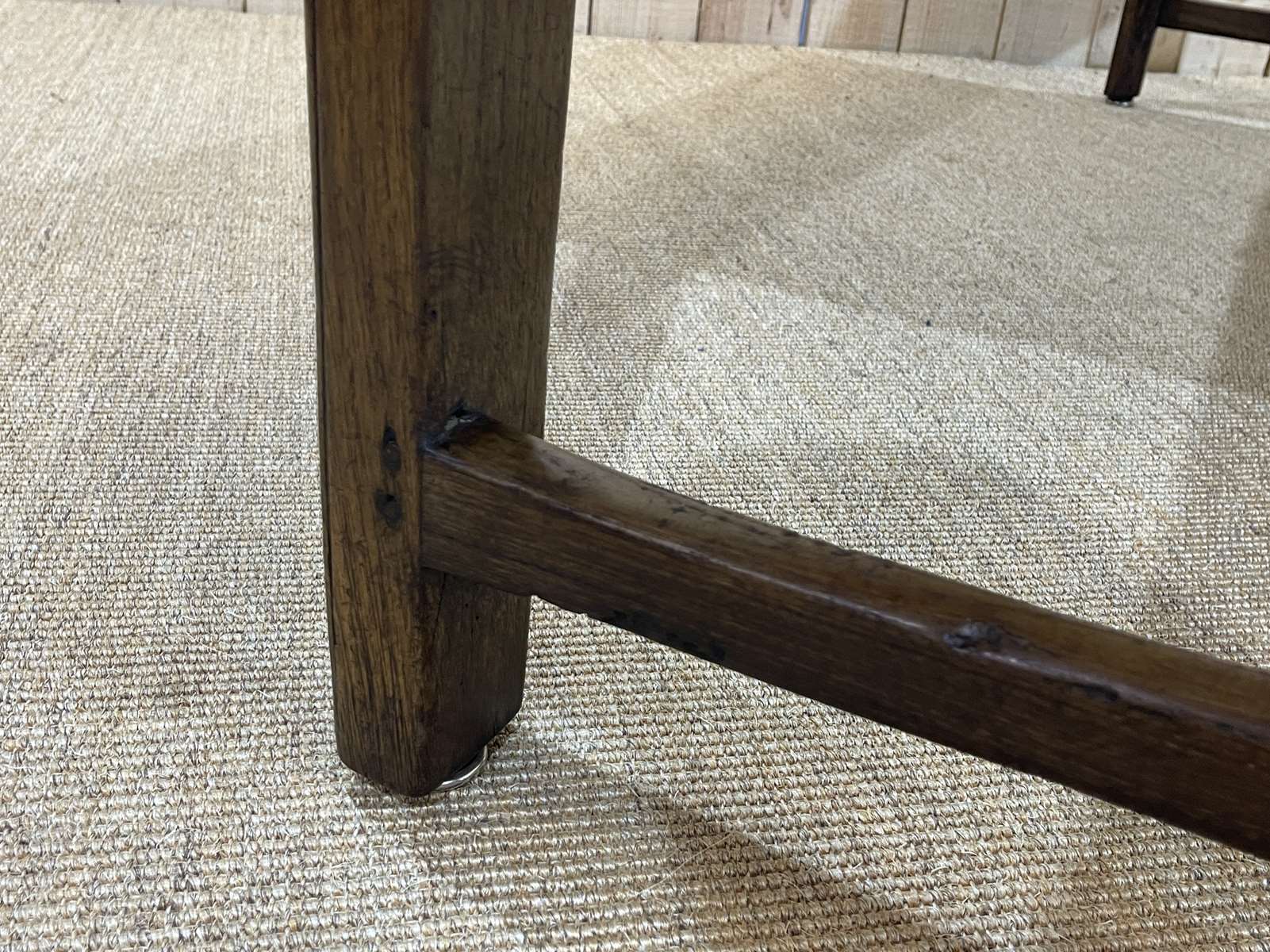 Nineteenth century chestnut farmhouse table