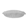 servant dish aperitif in Bavarian crystal 24% vintage cannage pattern
