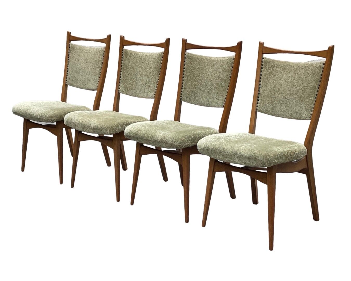 Vintage set of 4 Dining room chairs 1960s