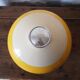 Bucket has ice cube 1970 yellow and white
