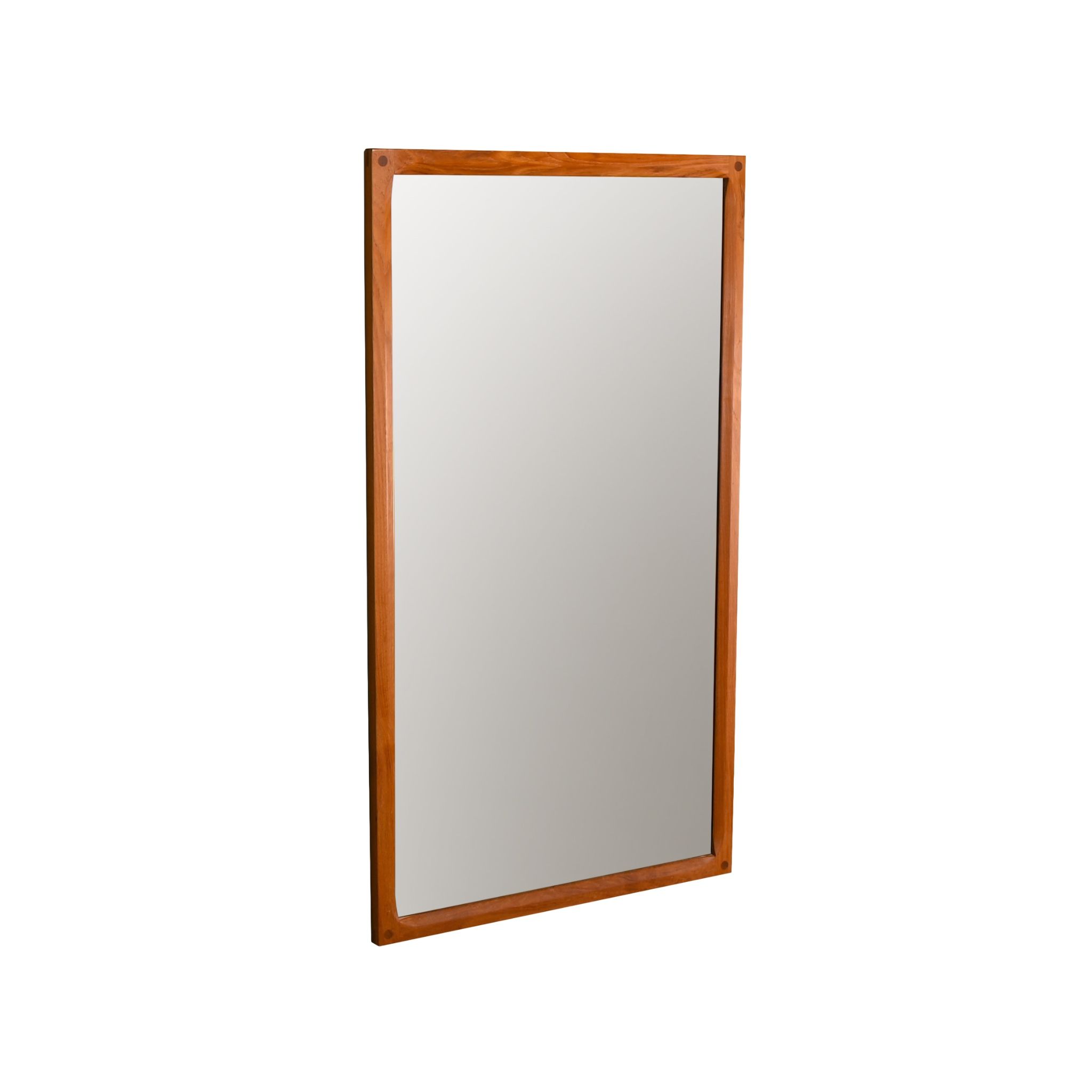 Kai Kristiansen Wall Mirror Model 166 in Teak for Aksel Kjersgaard, 1960s
