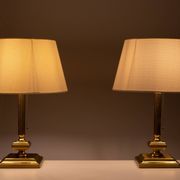 Lampes de table en laiton Herda Classic des années 1970