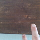 Vintage wood medicine cabinet