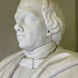 Buste en marbre de Carrare début XIXème siècle