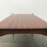 Mid-Century German coffee table series 400 in teak by Hartmut Lohmeyer for Wilkhahn, 1950s.