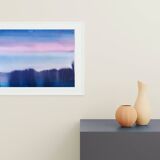 Paysage minimaliste à l'encre 4