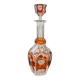 Orange crystal carafe Val Saint-Lambert - 1950s