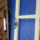 Restored 1950s coat rack