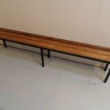 Banc d'école vintage