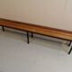 Banc d'école vintage
