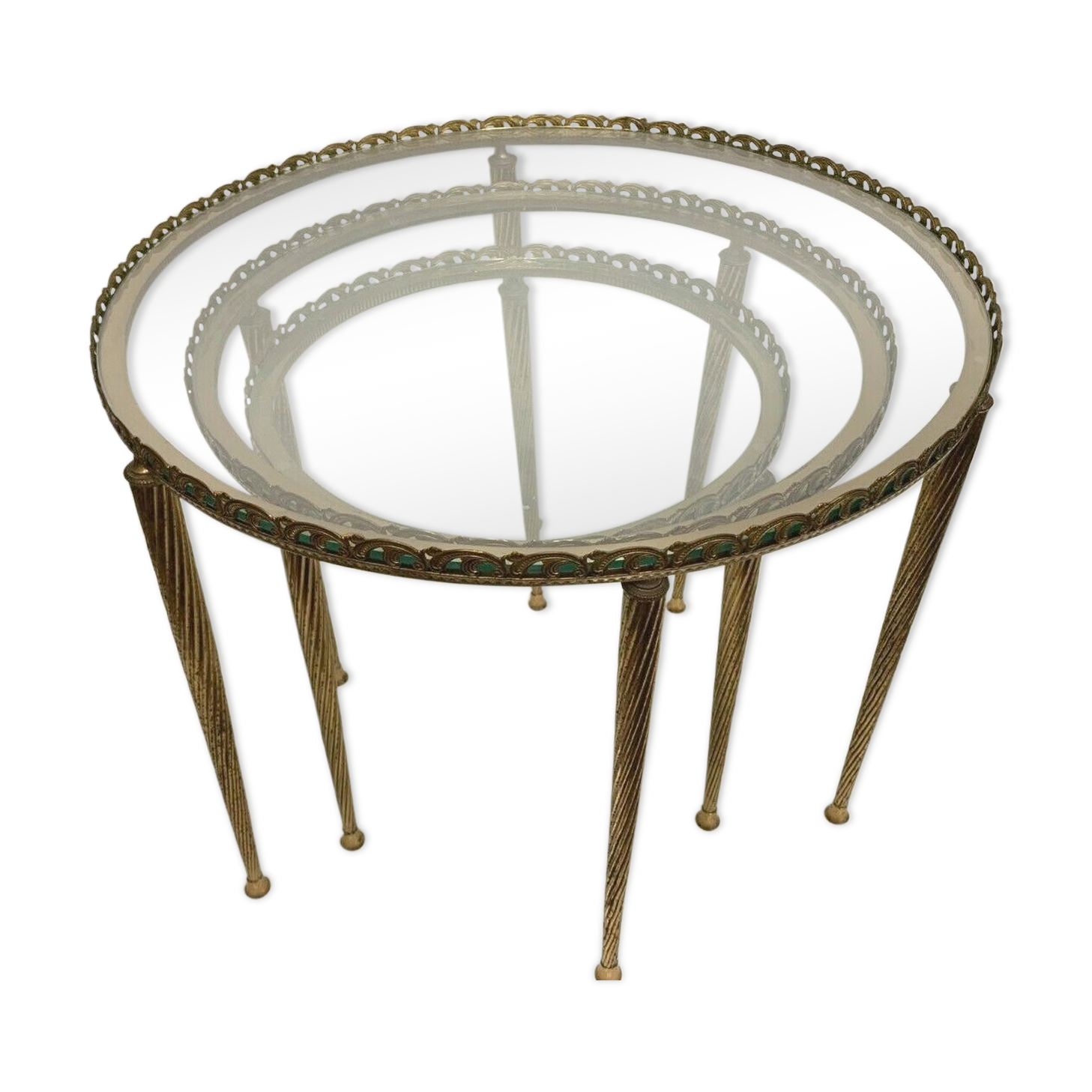 Suite of three tables, 20th