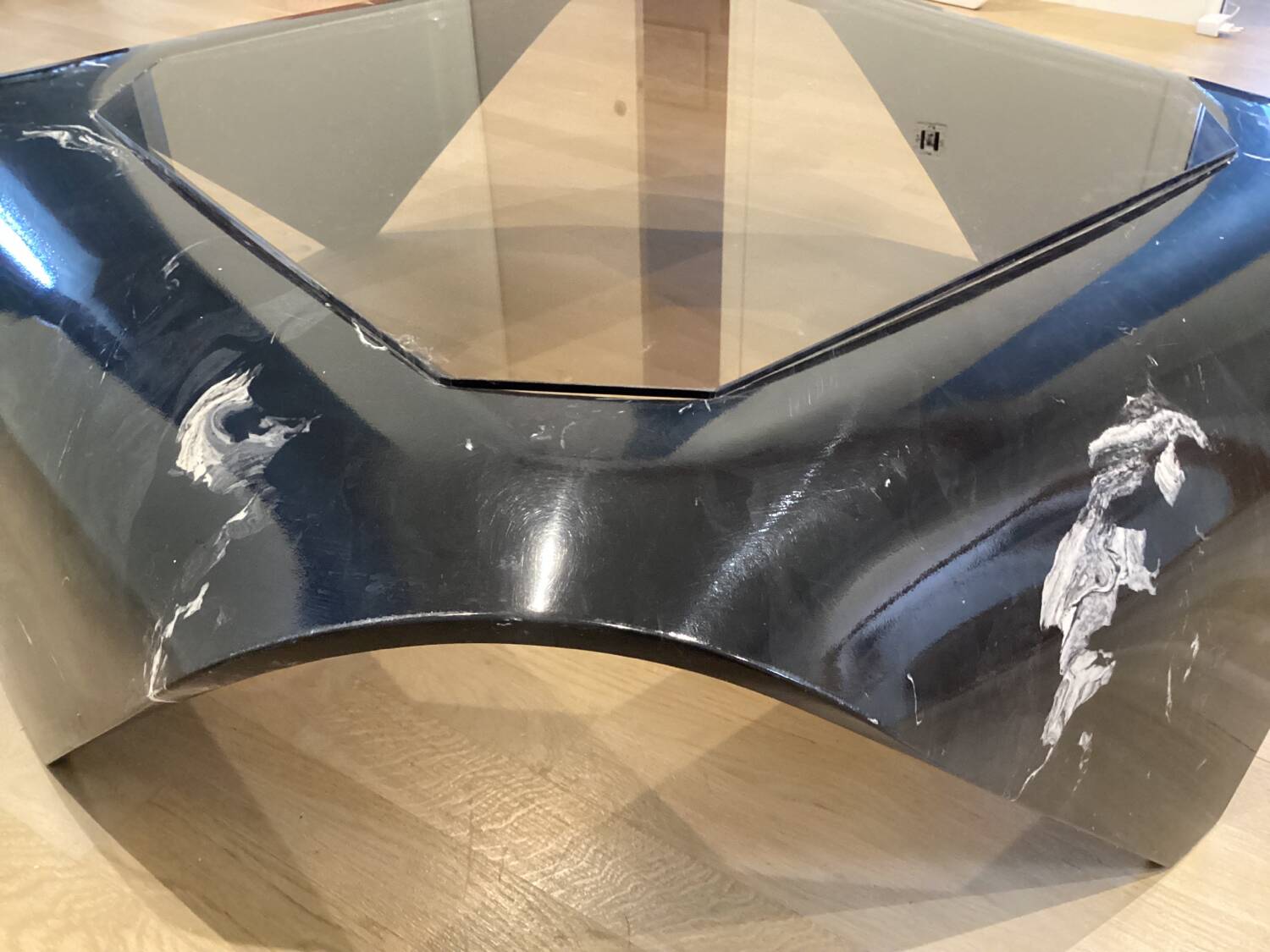 Carbon fiber coffee table