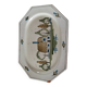 Plat octogonal Abbaye du Bec-Hellouin années 70