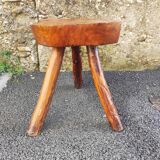 Brutalist tripod stool