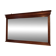 Large wall mirror in Louis-Philippe style made of solid wood.