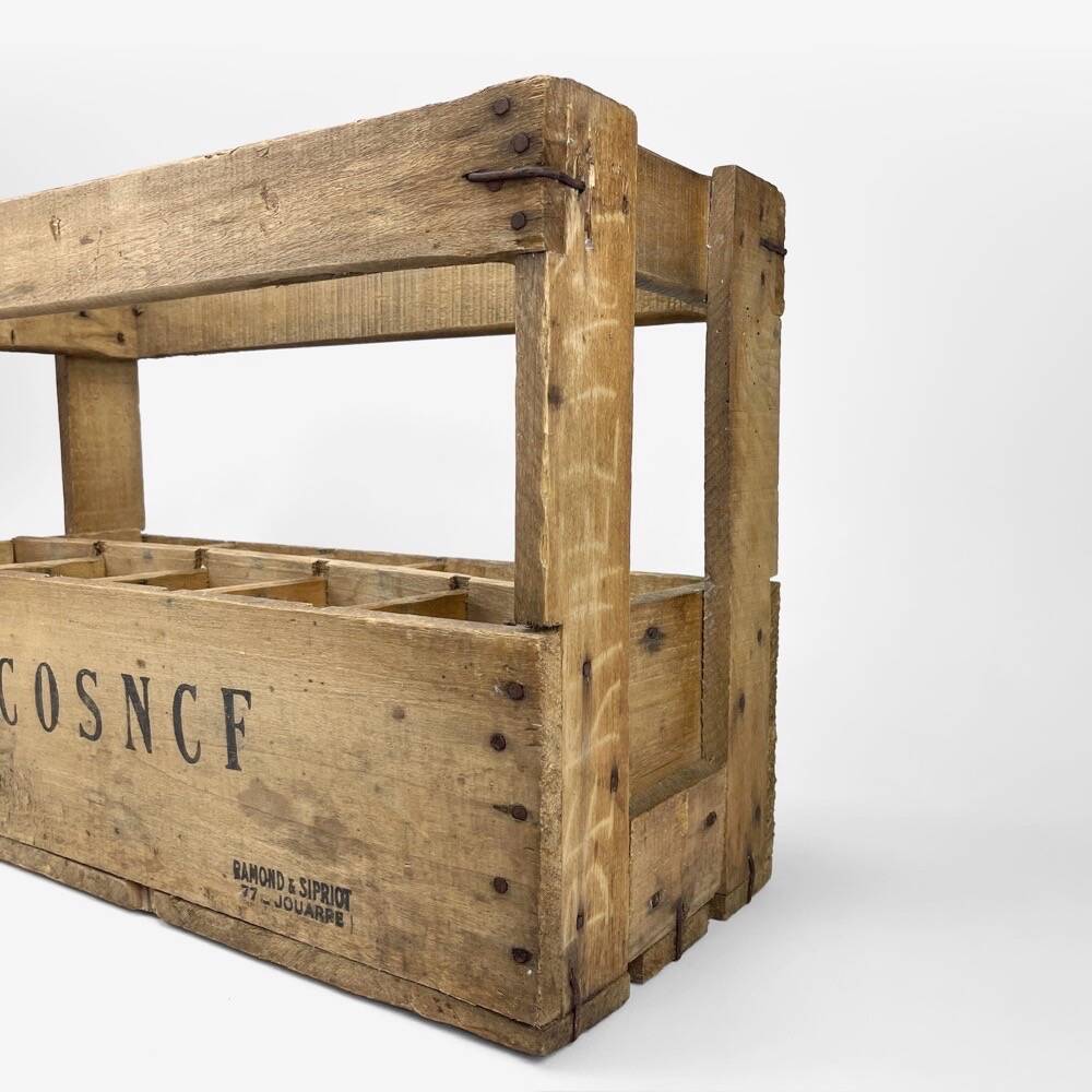 Eco sncf bottle rack from the 1950s