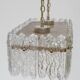 Lustre en cristal "Carl Fagerlund" d'Orrefors, Suède