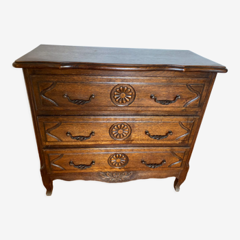 Commode rustique 3 tiroirs