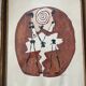 watercolor painting signed Sobrado