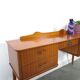Side table met lades en messing details uit Zweden, kinder bureau