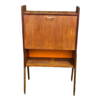 Petit secrétaire à abattant et sa chaise