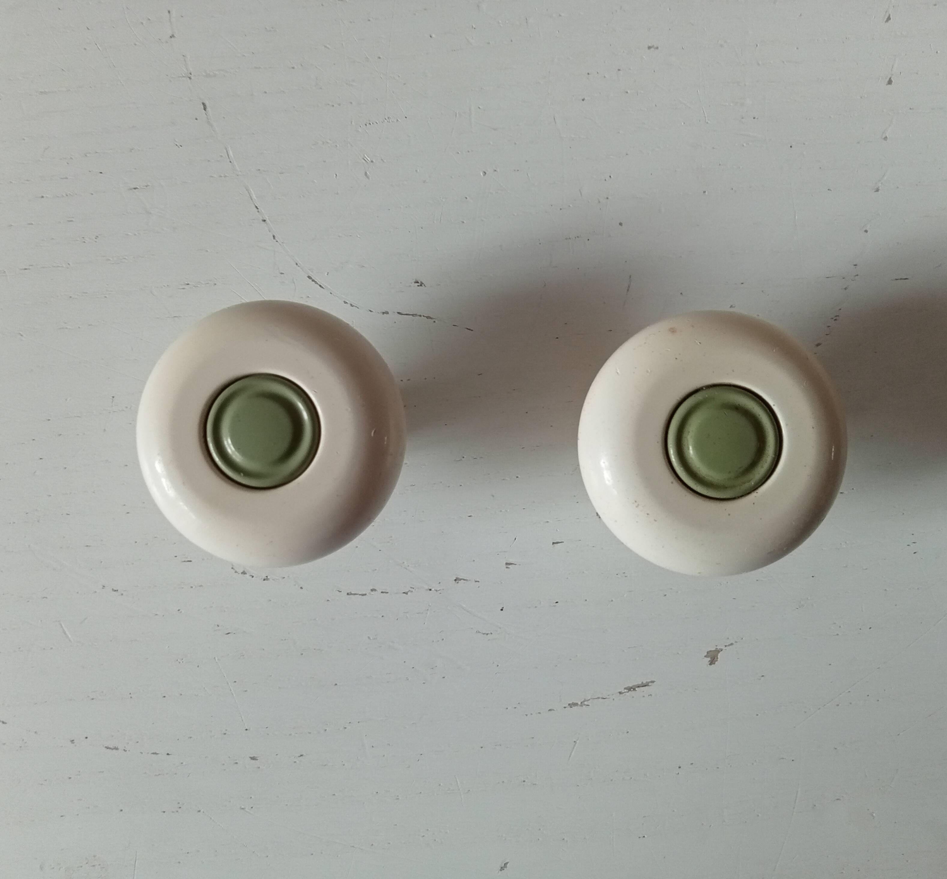 Pair of vintage furniture handles from the 70s/80s