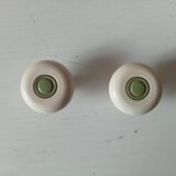 Paire de poignées de meuble vintage années 70/80