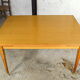 Table pierrette oak clear vintage 1960