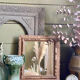 Old gilded mirror early 20th century