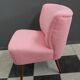 Pink Cocktail chair 1960s