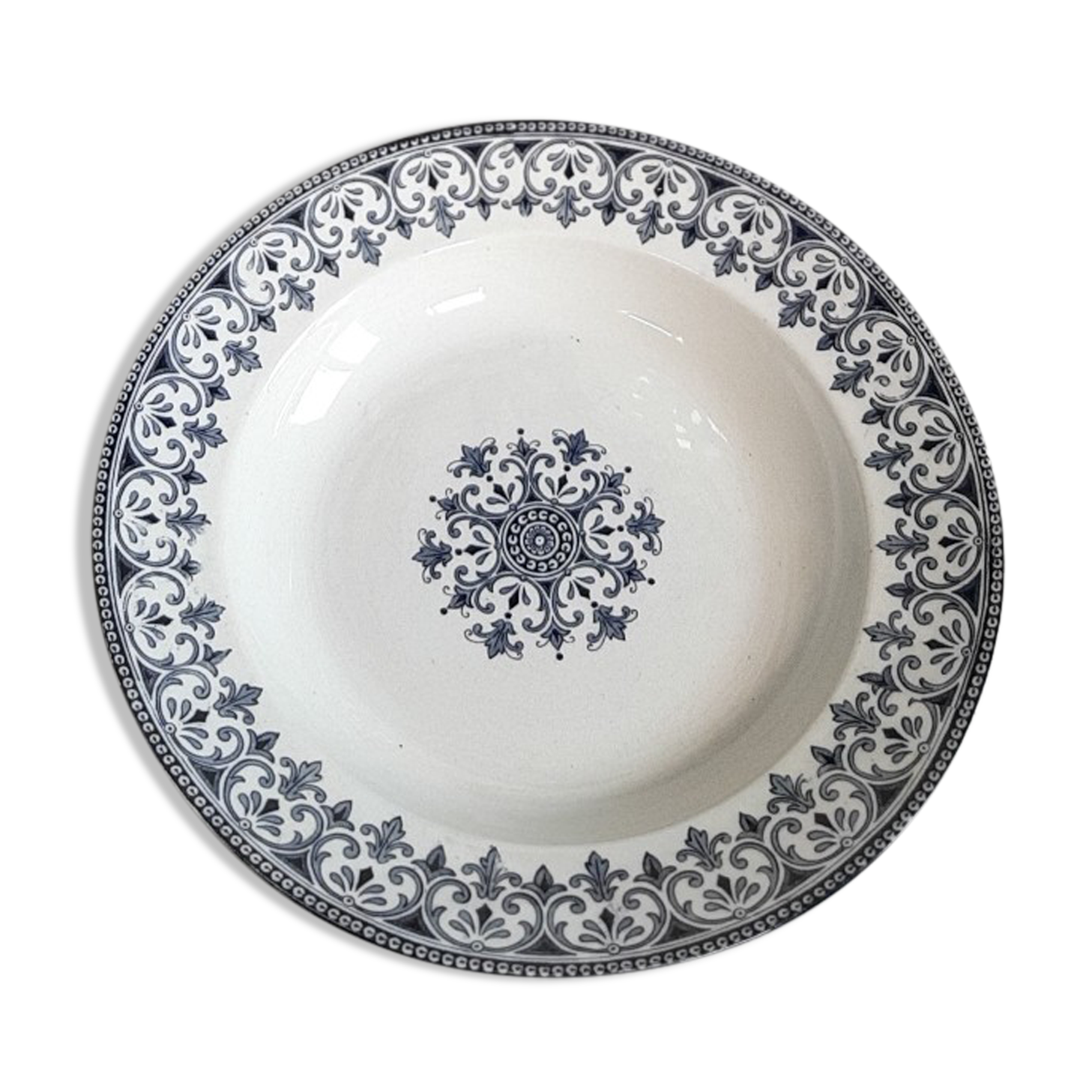 Hollow plate iron earth oriental