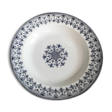 Assiette creuse terre de fer oriental
