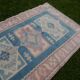 Turkish kars rug with rich border - 4′2″ × 6′2″ (128 x 188 cm)