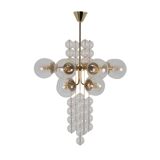 Jaroslav Bejvl for Kamenický Šenov, Pendant Lamp, 1960s