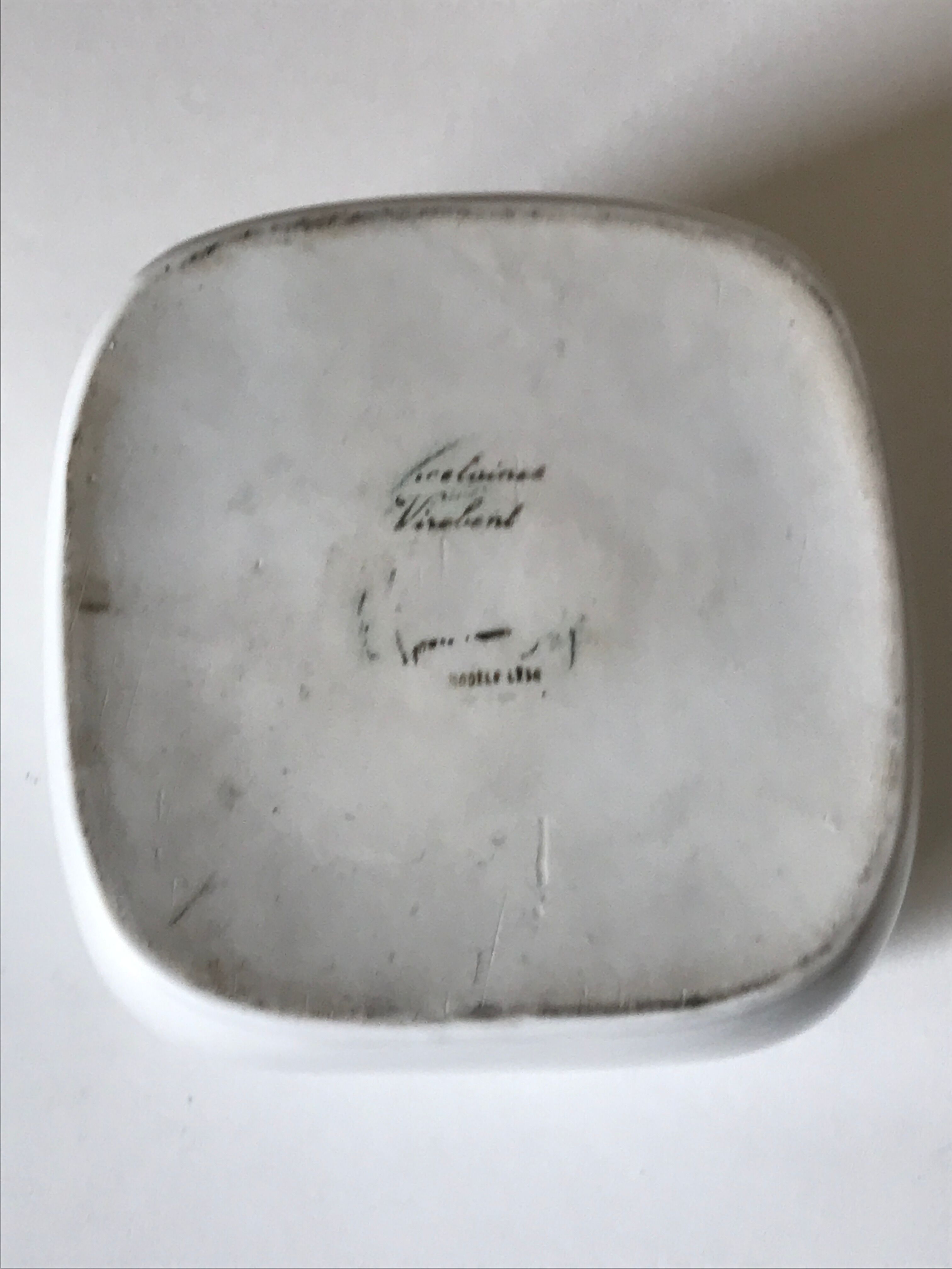 Porcelain vase virebent pierre lebe design years 79